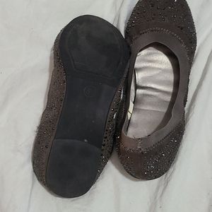 Massimo bedazzled flats